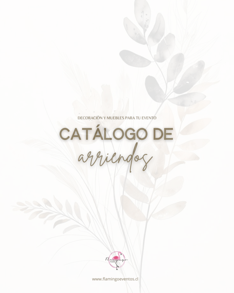 _Catálogo de Arriendo POST INSTAGRAM - Flamingo Eventos